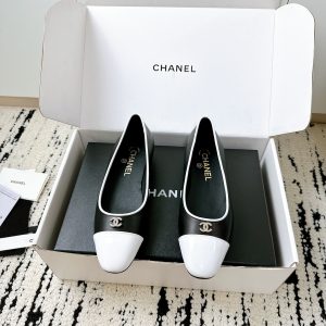 Chanel Suede Flat Heels
