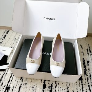 Chanel Suede Flat Heels