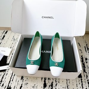 Chanel Suede Flat Heels