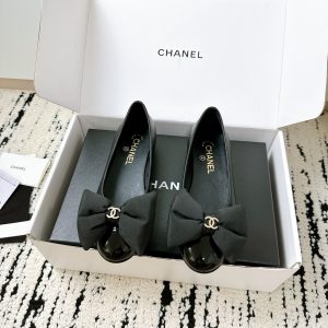 Chanel Mary Janes Flat Heels