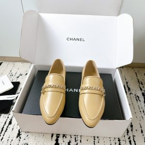 Chanel Loafer Beiges