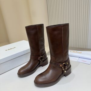 ChloΓ© Leather Biker Boots ChloΓ© Leather Biker Boots