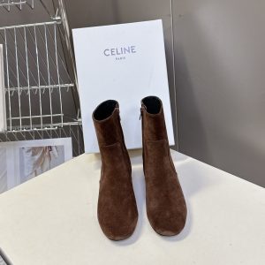 Celine Triomphe Short Boots
