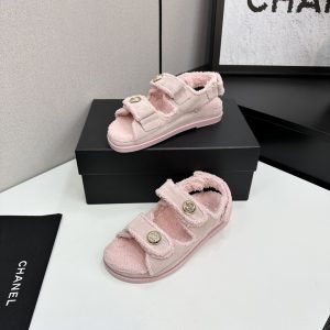 Chanel Pink Sandal