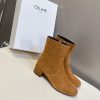 Celine Triomphe Short Boots