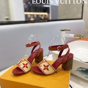 LV Sienna One-Strap Sandals
