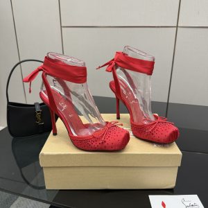 Christian Louboutin Cassia Lace Up High Heels