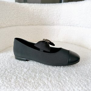 Chanel Black Jennie Ribbon Flats Chanel Black Jennie Ribbon Flats