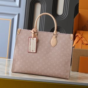 LOUIS VUITTON ONTHEGO ORGANIZER MEOWGRAM BEIGE 37CM M15136