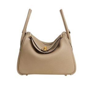 HERMES LINDY 26 TRENCH BEIGE 25CM
