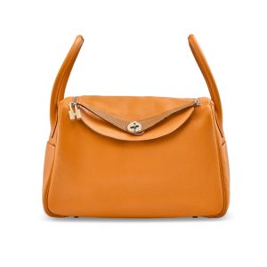 HERMES LINDY 26 ORANGE 26CM