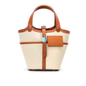 HERMES PICOTIN LOCK 18 POCKET BAG BEIGE 20CM
