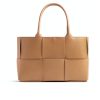 BOTTEGA VENETA SMALL ARCO TOTE CAMEL 30CM 652867VCQC22593
