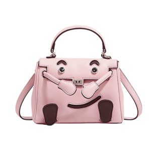 HERMES KELLY DOLL HORSESHOE QUELLE IDOLE LIGHT PINK 17CM