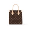 LOUIS VUITTON SAC PLAT BB MONOGRAM BROWN 22CM M46265