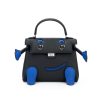 HERMES KELLY DOLL HORSESHOE QUELLE IDOLE BLACK BLEU 17CM