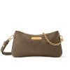 LOUIS VUITTON POCHETTE LIV SMOKE BROWN 24CM M25816