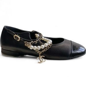 CHANEL MARY JANE PEARLS