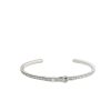 HERMES ETRIVIERE BRACELET WHITE GOLD