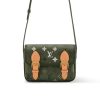 LOUIS VUITTON SATCHEL WEARABLE WALLET KHAKI 19CM
