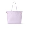 LOUIS VUITTON NEVERFULL INSIDE OUT MM MONOGRAM MISTY LILAC 31CM