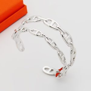 HERMES CHAINE DANCRE ENCHAINEE DOUBLE BRACELET