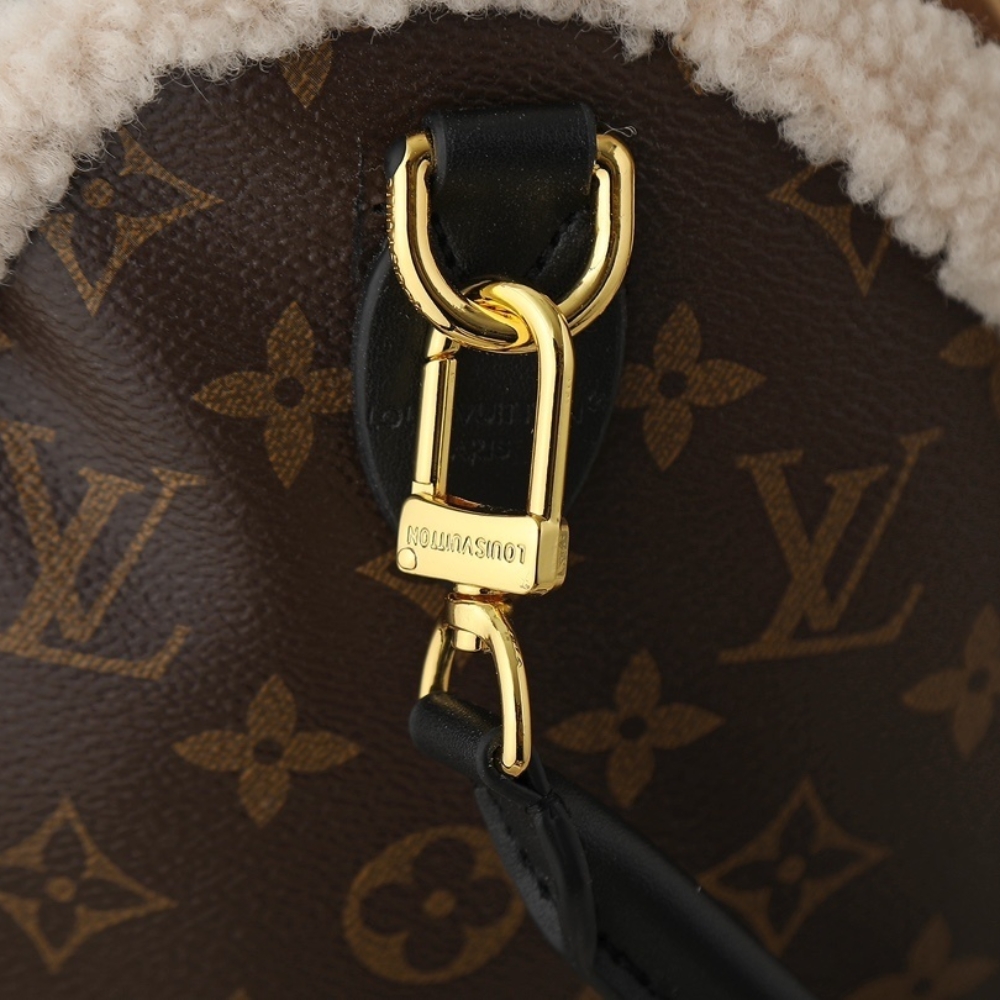 LOUIS VUITTON SPEEDY SOFT 30 TEDDY MONOGRAM BROWN 30CM LOUIS VUITTON SPEEDY SOFT 30 TEDDY MONOGRAM BROWN 30CM