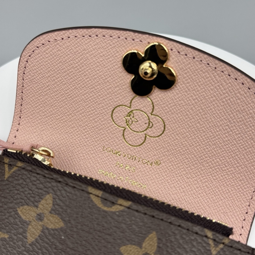 LOUIS VUITTON ROSALIE COIN PURSE AZUR FROST 12CM M12239 LOUIS VUITTON ROSALIE COIN PURSE AZUR FROST 12CM M12239