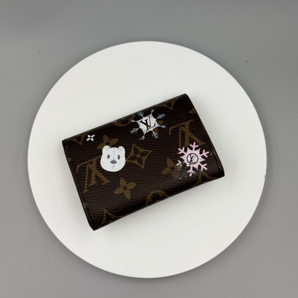 LOUIS VUITTON ROSALIE COIN PURSE AZUR FROST 12CM M12239 LOUIS VUITTON ROSALIE COIN PURSE AZUR FROST 12CM M12239