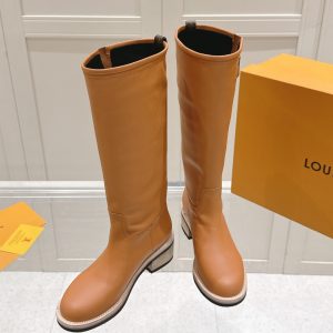 LOUIS VUITTON LV BIKER HIGH BOOT BROWN 1AGWEV
