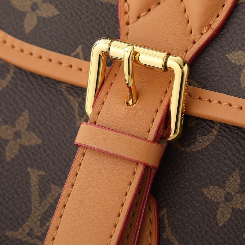 LOUIS VUITTON SATCHEL MESSENGER MONOGRAM BROWN 35CM M14723 LOUIS VUITTON SATCHEL MESSENGER MONOGRAM BROWN 35CM M14723