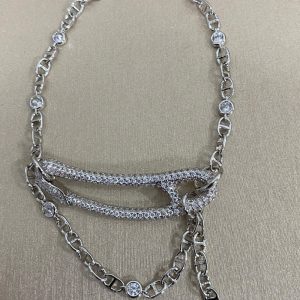 HERMES CHAINE DANCRE PUNK BRACELET SILVER