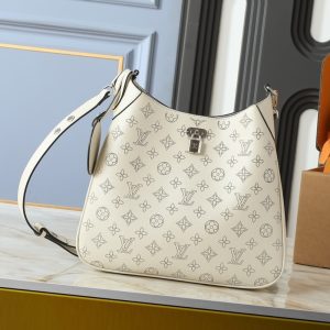 LOUIS VUITTON ALL AROUND MM WHITE 28CM