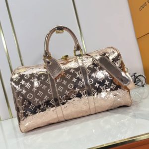 LOUIS VUITTON KEEPALL BANDOULIÈRE 45 COPPER 45CM
