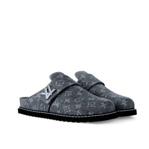 LOUIS VUITTON LV COSY COMFORT MULE GRAY