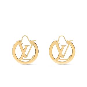LOUIS VUITTON LOUISE PM EARRINGS GOLD M00396