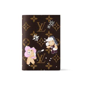 LOUIS VUITTON PASSPORT COVER AZUR FROST 14CM M12237