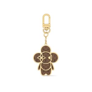 LOUIS VUITTON MONOGRAM VIVIENNE XMAS BAG CHARM KEY HOLDER