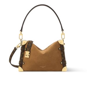 LOUIS VUITTON SIDE TRUNK MM TAN 18CM M15072