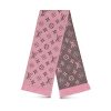 LOUIS VUITTON LOGOMANIA SHINE SCARF ROSE BALLERINE