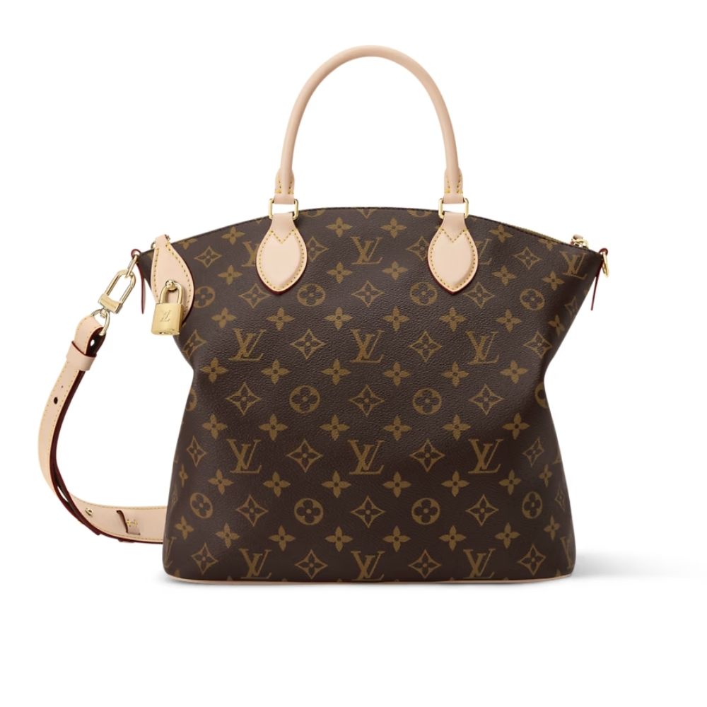 LOUIS VUITTON NEO LOCKIT MM MONOGRAM BROWN 36CM M26494 LOUIS VUITTON NEO LOCKIT MM MONOGRAM BROWN 36CM M26494