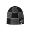 LOUIS VUITTON DAMIER HERITAGE BEANIE BLACK AND GREY
