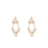 LOUIS VUITTON LV VOLT UPSIDE DOWN EARRINGS PINK GOLD