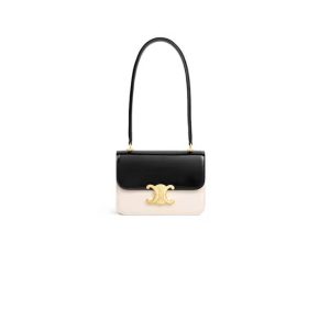 CELINE TEEN GARANCE bag in BICOLOUR PATENT CALFSKIN(HIGH-END GRADE)