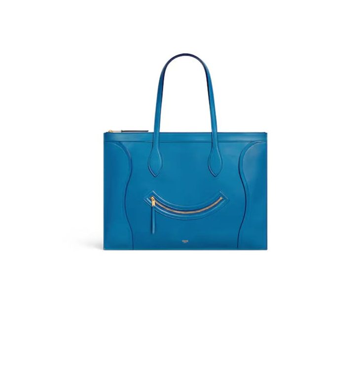 CLINE FLAT CABAS NEW LUGGAGE IN GLOSSY CALFSKIN CLINE FLAT CABAS NEW LUGGAGE IN GLOSSY CALFSKIN