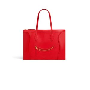 CLINE FLAT CABAS NEW LUGGAGE IN GLOSSY CALFSKIN