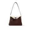LOUIS VUITTON CARRYALL PM CHOCALATE BROWN 34CM