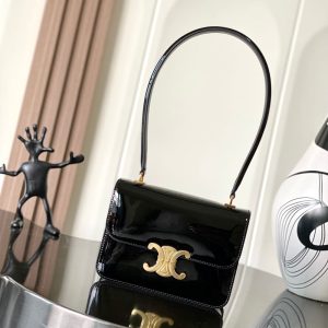 CELINE TEEN GARANCE bag in PATENT CALFSKIN(HIGH-END GRADE)