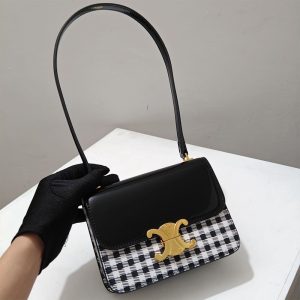 CELINE TEEN GARANCE bag in PATENT CALFSKIN(HIGH-END GRADE)