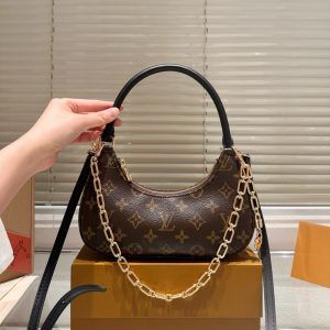 LOUIS VUITTON CATCHY PM BAG MONOGRAM BROWN 22CM